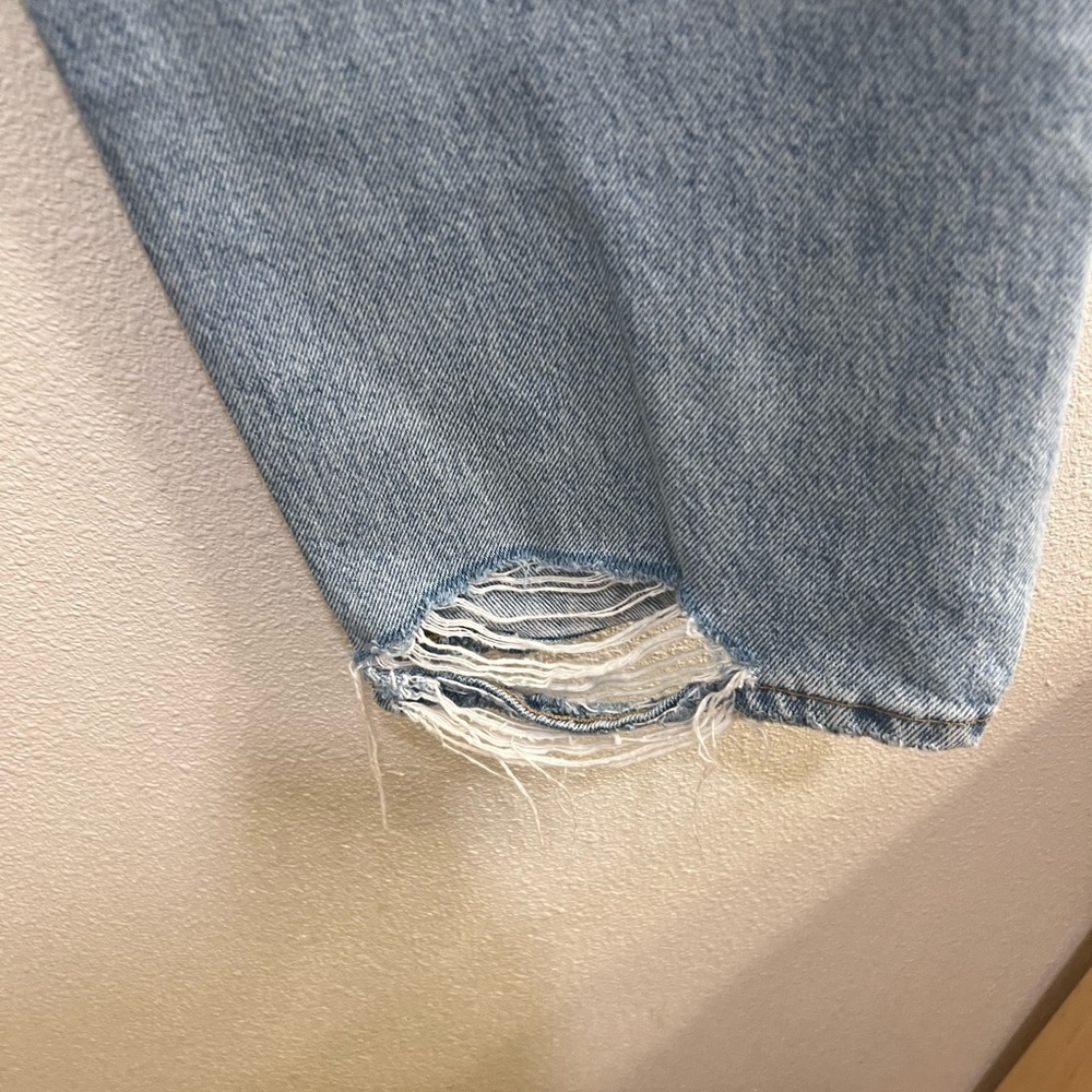 AGOLDE 90s Distressed Jeans Size 26 - Picture 4 of 5